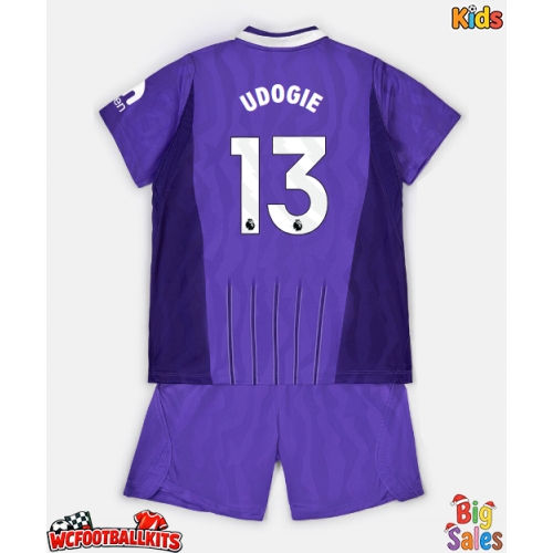 Tottenham Hotspur Destiny Udogie #13 Replica Third Stadium Kit for Kids 2026-27 Short Sleeve (+ pants)